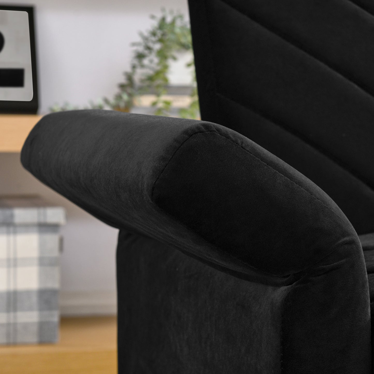 87'' Loveseat Sleeper Velvet Futon Sofa Bed