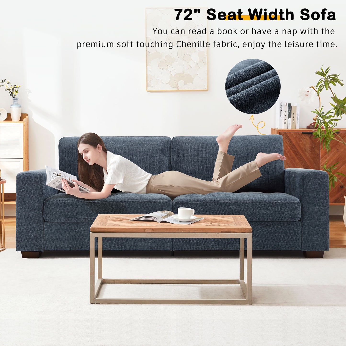 Comfy Sofa Couch for Living Room